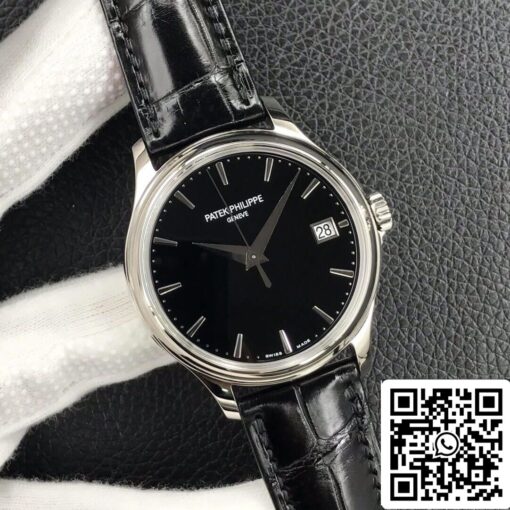 Patek Philippe Calatrava 5227G-010 1:1 Best Edition 3K Factory Black Dial - Imagen 9