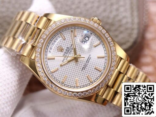 Rolex Day Date M228348RBR-0005 1:1 Best Edition EW Factory 18ct Gold - 이미지 11