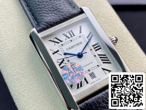 Cartier Tank WSTA0029 1:1 Best Edition AF Factory White Dial - Image 9