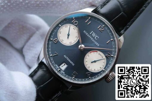 IWC Portugieser IW500112 1:1 Best Edition ZF Factory V5 Dark Blue Dial - Image 8