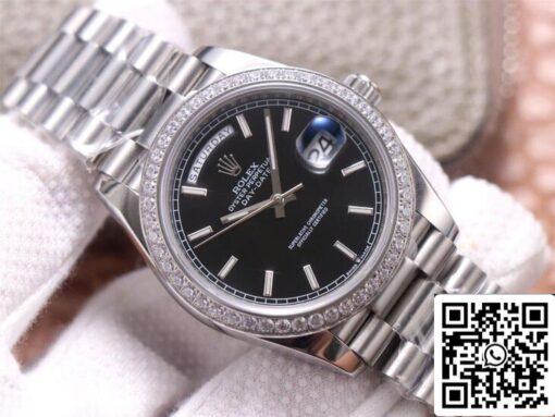 Rolex Day Date M228349RBR-0002 1:1 Best Edition EW Factory 18ct White Gold - 이미지 11