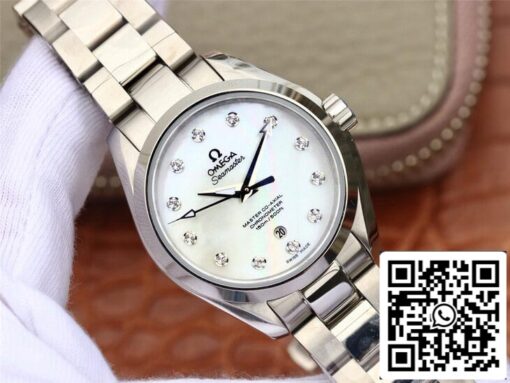 Omega Seamaster 231.10.34.20.55.002 Aqua Terra 150M 1:1 Best Edition 3S Factory White Dial - Image 2