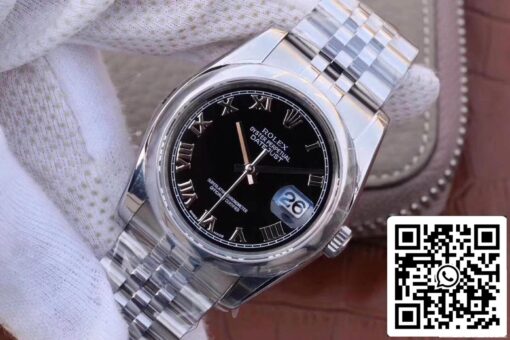 Rolex Datejust 36mm 116234 AR Factory 1:1 Best Edition Swiss ETA3135 Black Dial - Image 3