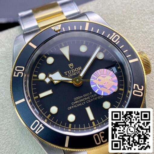 Tudor Heritage Black Bay M79733N-0002 ZF Factory 1:1 Best Edition Swiss ETA2824-2 Two Tone Stainless Steel Bracelet - Image 9