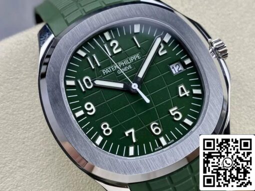 Patek Philippe Aquanaut 5168G-010 1:1 Best Edition 3K Factory V2 Version Green Dial - Image 8