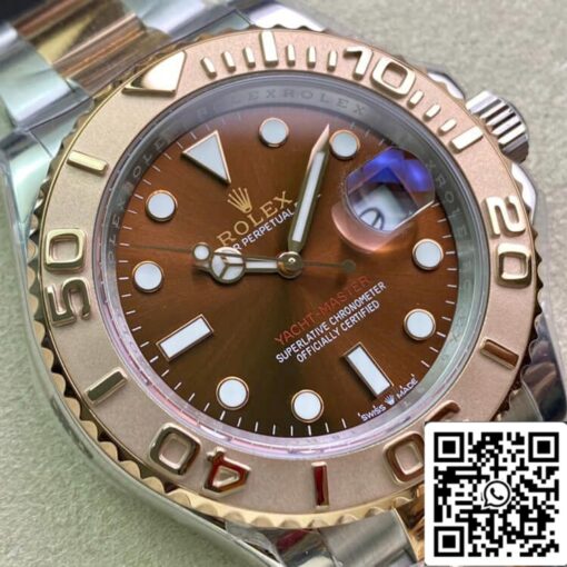 Rolex Yacht-Master 40mm 116621 AR Factory 1:1 Best Edition Swiss ETA2824 Brown Dial - Image 9