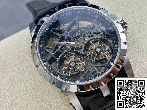 Roger Dubuis Excalibur RDDBEX0396 1:1 Best Edition YS Factory Skeleton Double Tourbillon Dial - Image 9