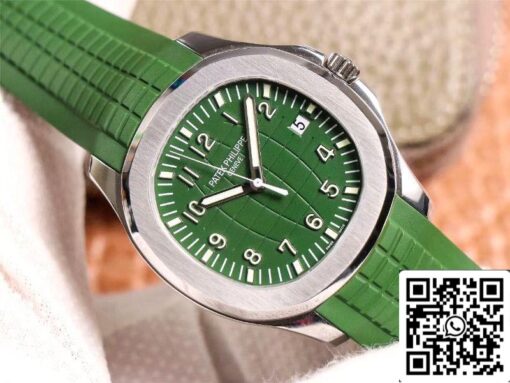 Patek Philippe Aquanaut 5168G 1:1 Best Edition ZF factory green dial Swiss Cal.324 SC - Image 9