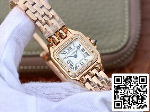 Panthere De Cartier WJPN0008 1:1 Best Edition 8848 Factory White Dial - Image 2