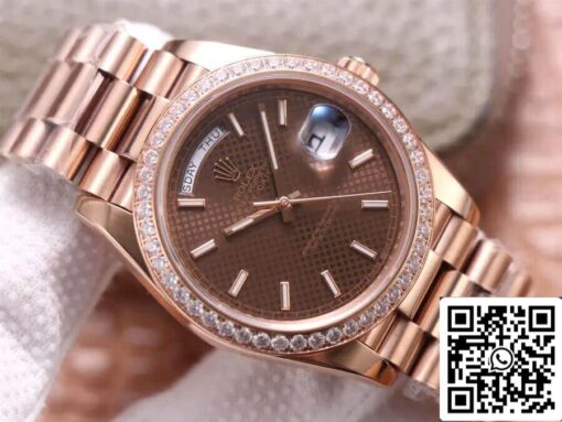 Rolex Day Date M228345RBR-0005 1:1 Best Edition EW Factory 18ct Rose Gold - 이미지 9