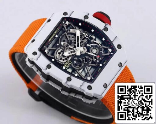 Richard Mille RM35-01 1:1 Best Edition BBR Factory Orange Strap – Bild 9