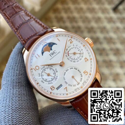 IWC Portuguese Perpetual Calendar IW503302 1:1 Best Edition APS Factory Red Gold - Image 4