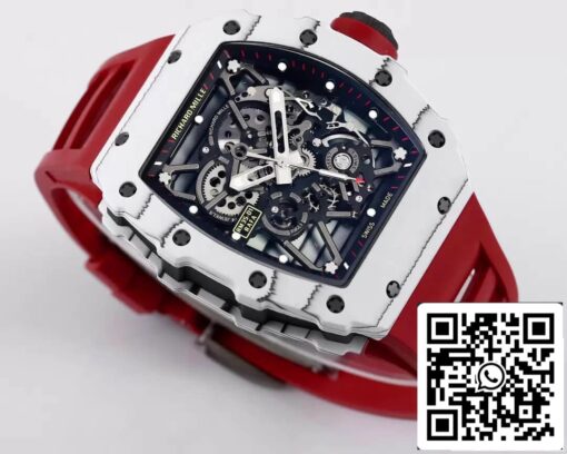 Richard Mille RM35-01 1:1 Best Edition BBR Factory Red Strap – Bild 9