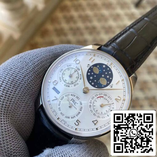 IWC Portuguese Perpetual Calendar IW503406 1:1 Best Edition APS Factory White Dial - Image 7