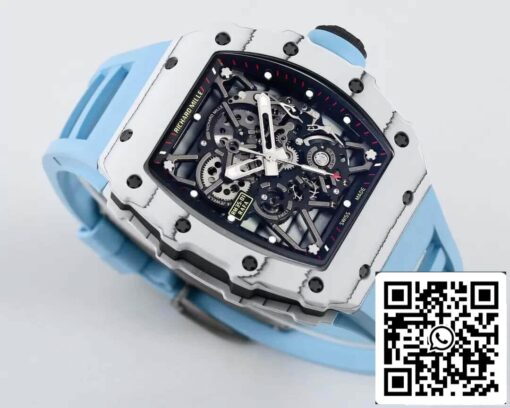 Richard Mille RM35-01 1:1 Best Edition BBR Factory Blue Strap – Bild 9