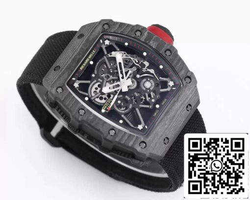 Richard Mille RM35-01 1:1 Best Edition BBR Factory Black Carbon Fiber Case – Bild 9