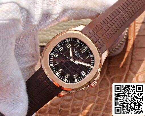 Patek Philippe Aquanaut 5167R-001 40mm 1:1 Best Edition ZF Factory Rose Gold – Image 7