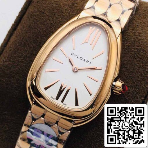 Bvlgari Serpenti 103145 1:1 Best Edition BV Factory Rose Gold - Image 8