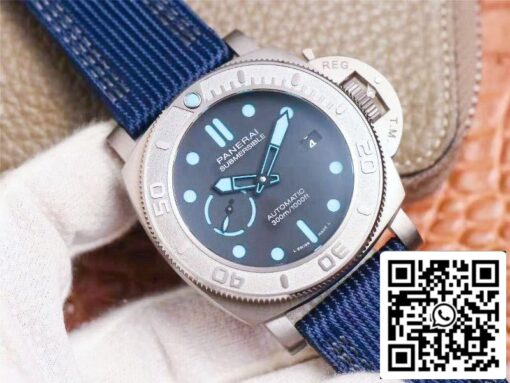 Panerai Submersible PAM00985 VS Factory 1:1 Best Edition Black Dial Swiss P.9010 - Image 8