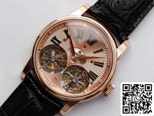 Roger Dubuis Hommage RDDBHO0562 1:1 Best Edition JB Factory Gold Dial Swiss RD100 - Image 6