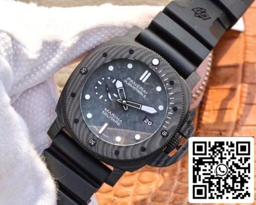 Panerai Submersible PAM00979 1:1 Best Edition VS Factory Turquoise Dial Swiss P.9010 - Image 8