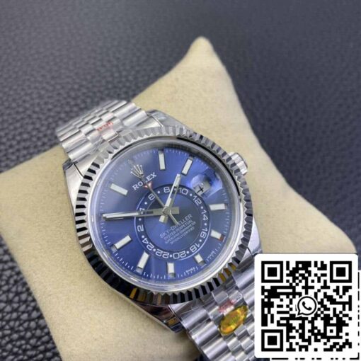 Rolex Sky Dweller M336934-0006 1:1 Best Edition Noob Factory V2 Blue Dial - Image 9