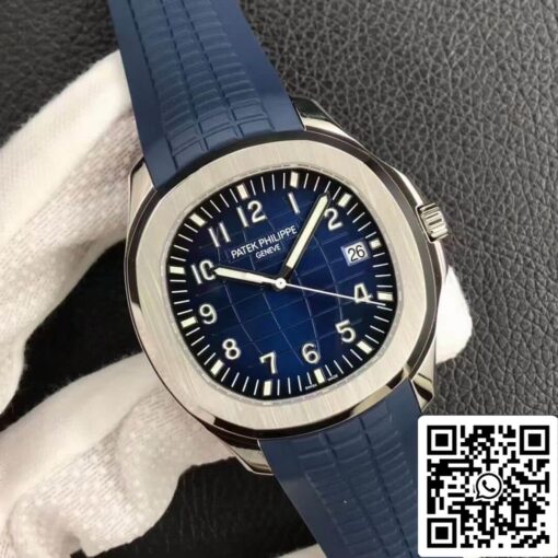 Patek Philippe Aquanaut 5168G-001 1:1 Best Edition 3K Factory V2 Version Blue Dial - Image 6