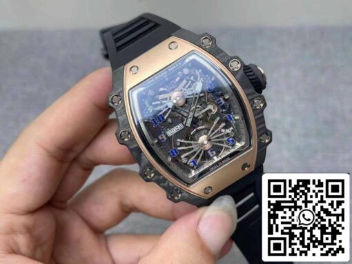 Richard Mille RM21-01 1:1 Best Edition RM Factory Tourbillon Skeleton Dial - Image 5