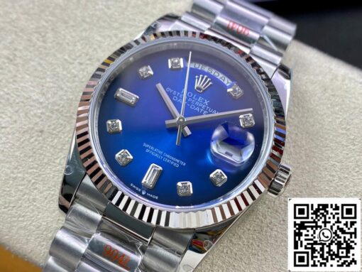 Rolex Day Date M128239-0023 36MM 1:1 Best Edition GM Factory Diamond Dial - 이미지 8