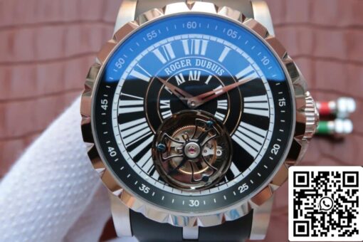 Roger Dubuis Hommage Tourbillon 1:1 Best Edition JB Factory Rose Gold - Image 6