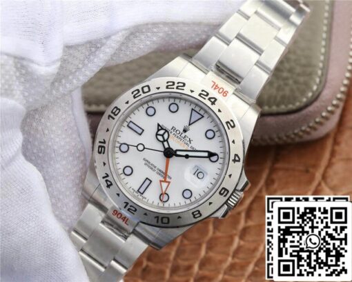 Rolex Explorer M216570-0001 1:1 Best Edition GM Factory V4 White Dial - Image 9