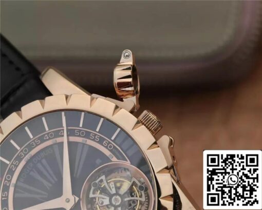 Roger Dubuis Excalibur RDDBEX0280 1:1 Best Edition JB Factory Tourbillon Black Dial - 이미지 6