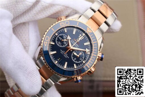 Omega Seamaster Ocean Planet 600M 215.20.46.51.03.001 1:1 Best Edition OM Factory Rose Gold - Imagen 9