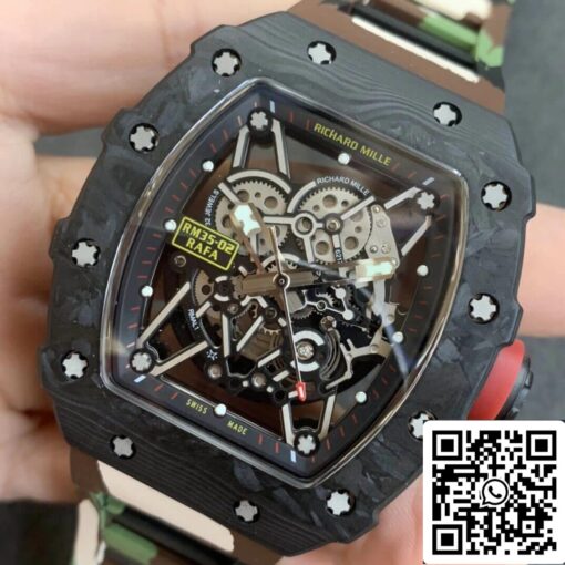 Richard Mille RM35-02 1:1 Best Edition KV Factory V3 Camouflage Strap - Image 9