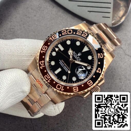 Rolex GMT Master II 126715CHNR-0001 1:1 Best Edition GM Factory Rose Gold - 이미지 8