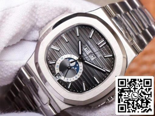 Patek Philippe Nautilus 5726/1A-001 1:1 Best Edition PF Factory Gray Dial Swiss ETA324 – Bild 4