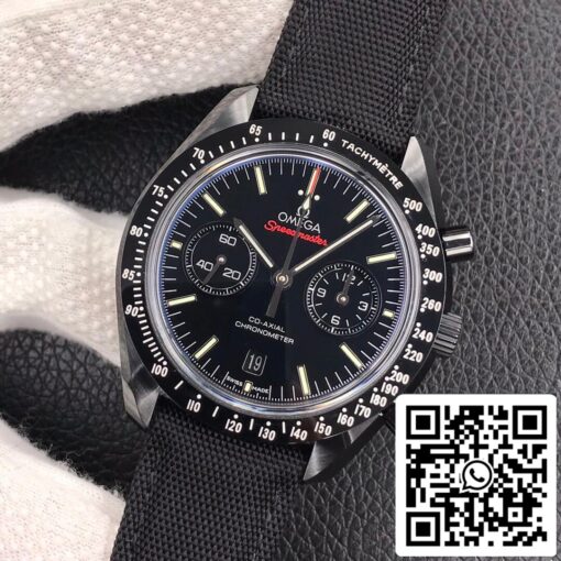 Omega Speedmaster 311.92.44.51.01.003 1:1 Best Edition OM Factory V2 Dark Side Of The Moon Black Ceramic - Imagen 8