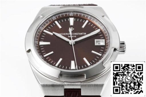 Vacheron Constantin Overseas 4500V 1:1 Best Edition PPF Factory Brown Rubber Strap - Image 8