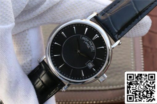 Patek Philippe Calatrava 5153G-001 1:1 Best Edition ZF Factory Black Dial – Bild 6