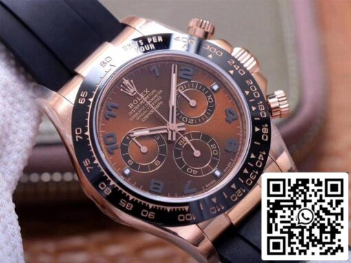 Rolex Daytona M116515LN-0015 1:1 Best Edition Noob Factory Brown Dial Swiss ETA4130 – Bild 12