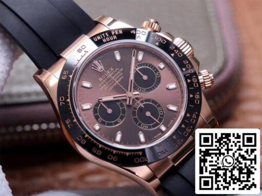 Rolex Daytona M116515LN-0041 1:1 Best Edition Noob Factory Chocolate Dial Swiss ETA4130 – Bild 12