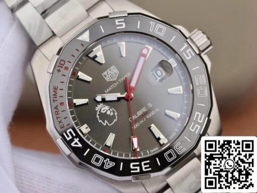 Tag Heuer Aquaracer Calibre 5 English Premier League Limited 43mm Mechanical Watches 1:1 Best Edition Swiss ETA2824-2 25J - Image 6