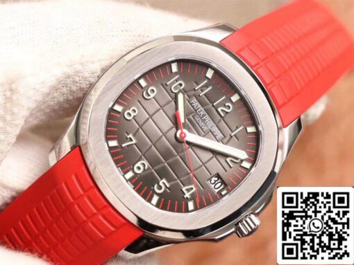 Patek Philippe Aquanaut 5167A-012 1:1 Best Edition ZF Factory Gray Dial Swiss ETA324 – Image 7