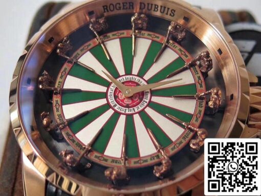 Roger Dubuis Excalibur RDDBEX0398 1:1 Best Edition ZF Factory Rose Gold Swiss ETA8215 - Image 6