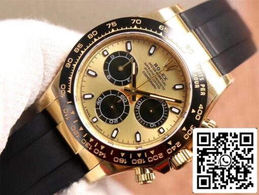 Rolex Daytona M116518LN-0048 1:1 Best Edition Noob Factory Champagne Dial Swiss ETA4130 – Bild 12