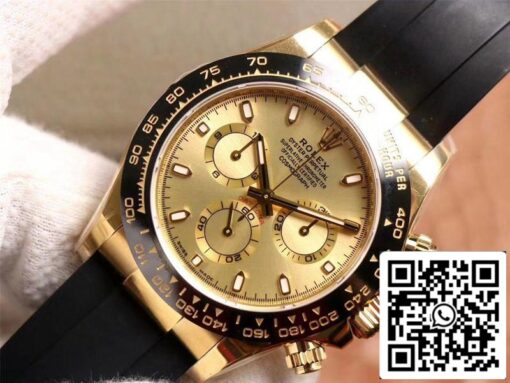 Rolex Daytona M116518LN-0042 1:1 Best Edition Noob Factory Champagne Dial Swiss ETA4130 – Bild 10