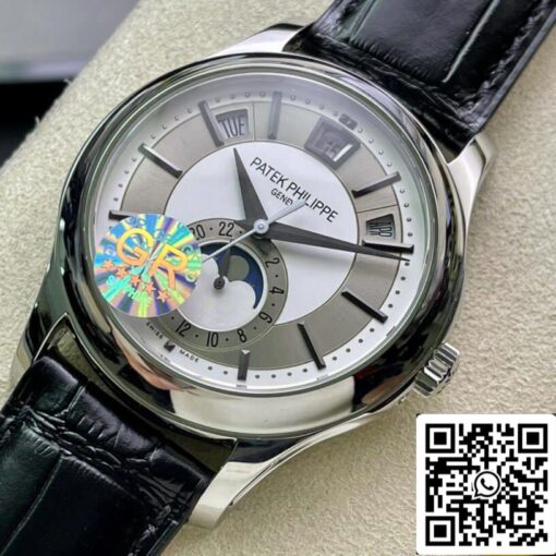 Patek Philippe Complications 5205G-001 1:1 Best Edition GR Factory Silver Grey Dial - Image 14