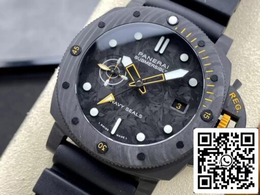 Panerai Submersible PAM1324 1:1 Best Edition VS Factory Carbon Fiber Case - Image 8