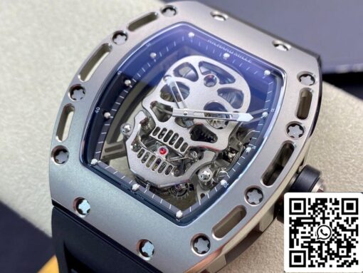 Richard Mille RM052 Tourbillon 1:1 Best Edition EUR Factory Skull Dial – Bild 8