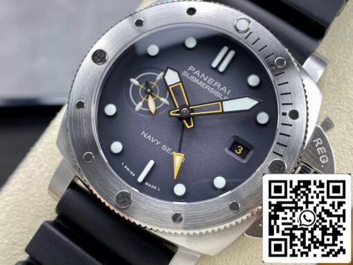 Panerai Submersible PAM1323 1:1 Best Edition VS Factory Gray Dial - Image 8